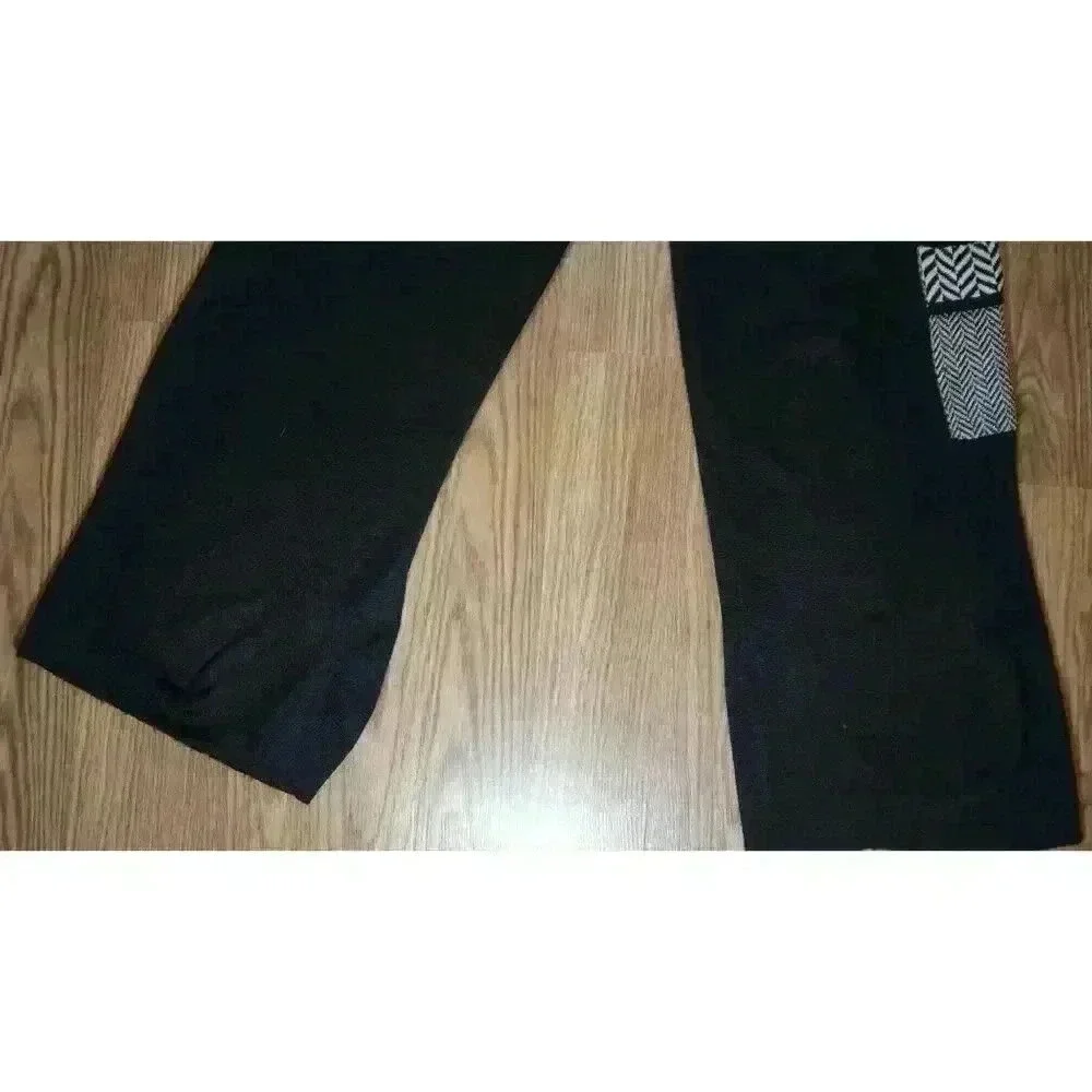 Roni Bis Women's Pull On Sweater Knit Pant with Leg Pocket, Size M - Picture 3 of 13